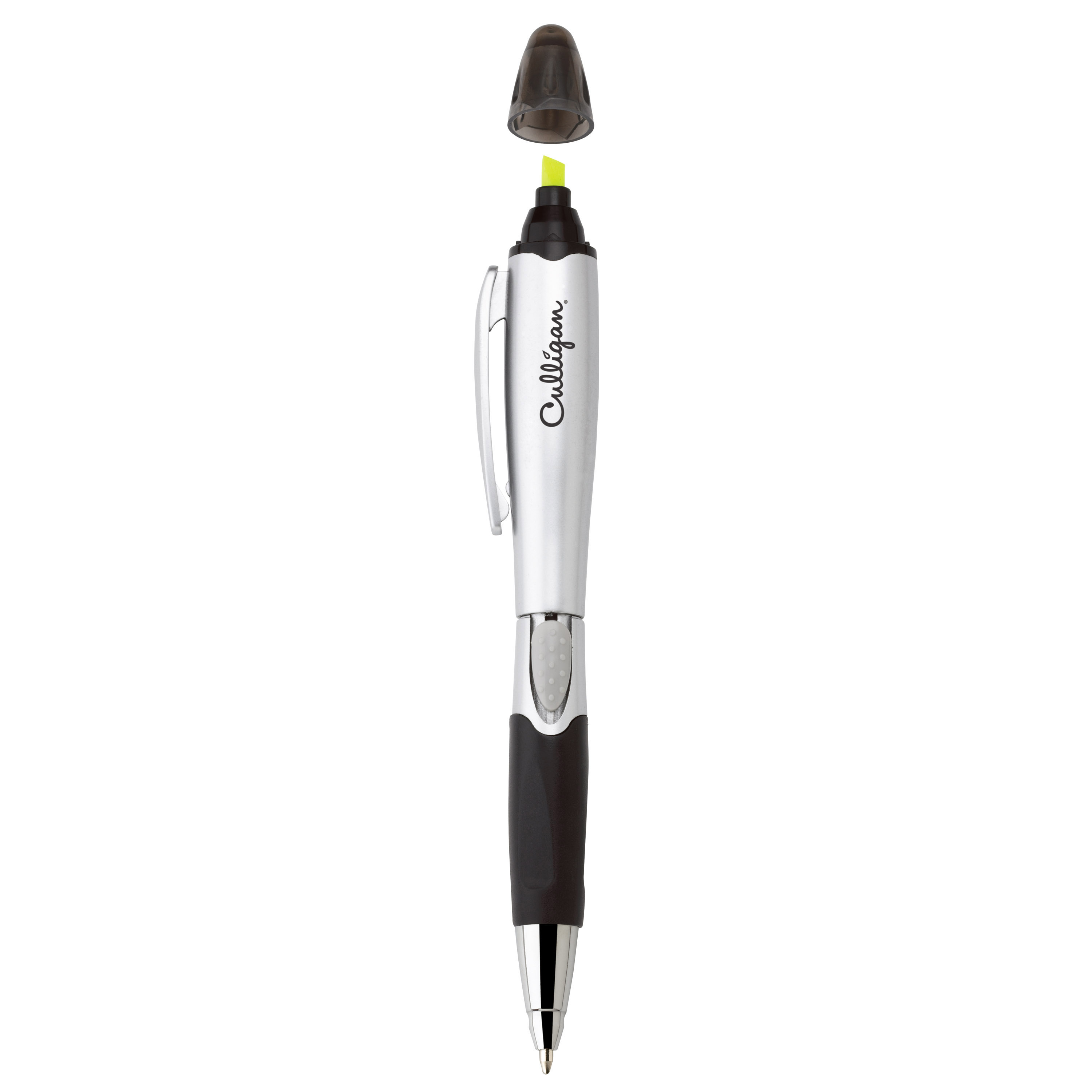 Silver blossom ballpoint penhighlighter 71