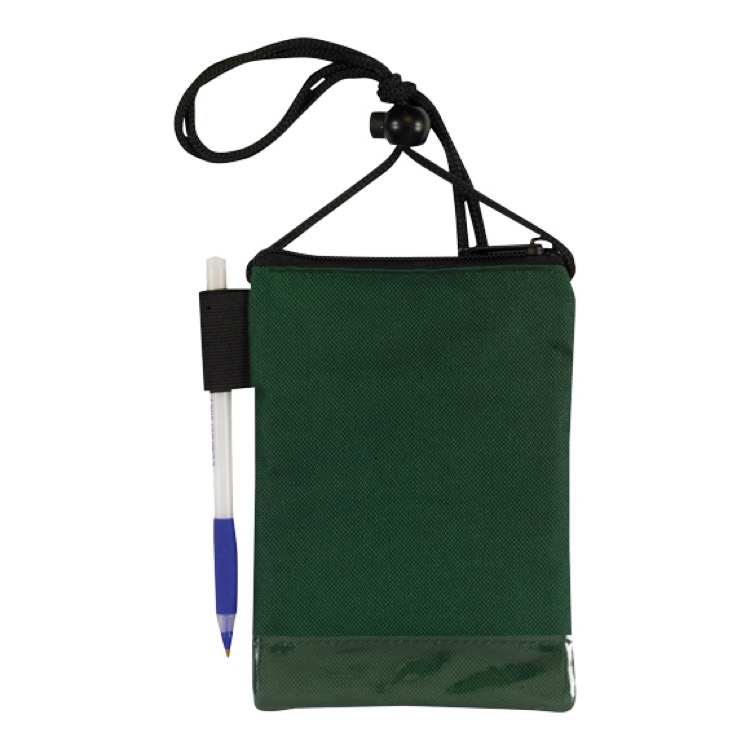 ID Me 2 Dual Zipper Pocket Badge Holder & Passport Pouch 3