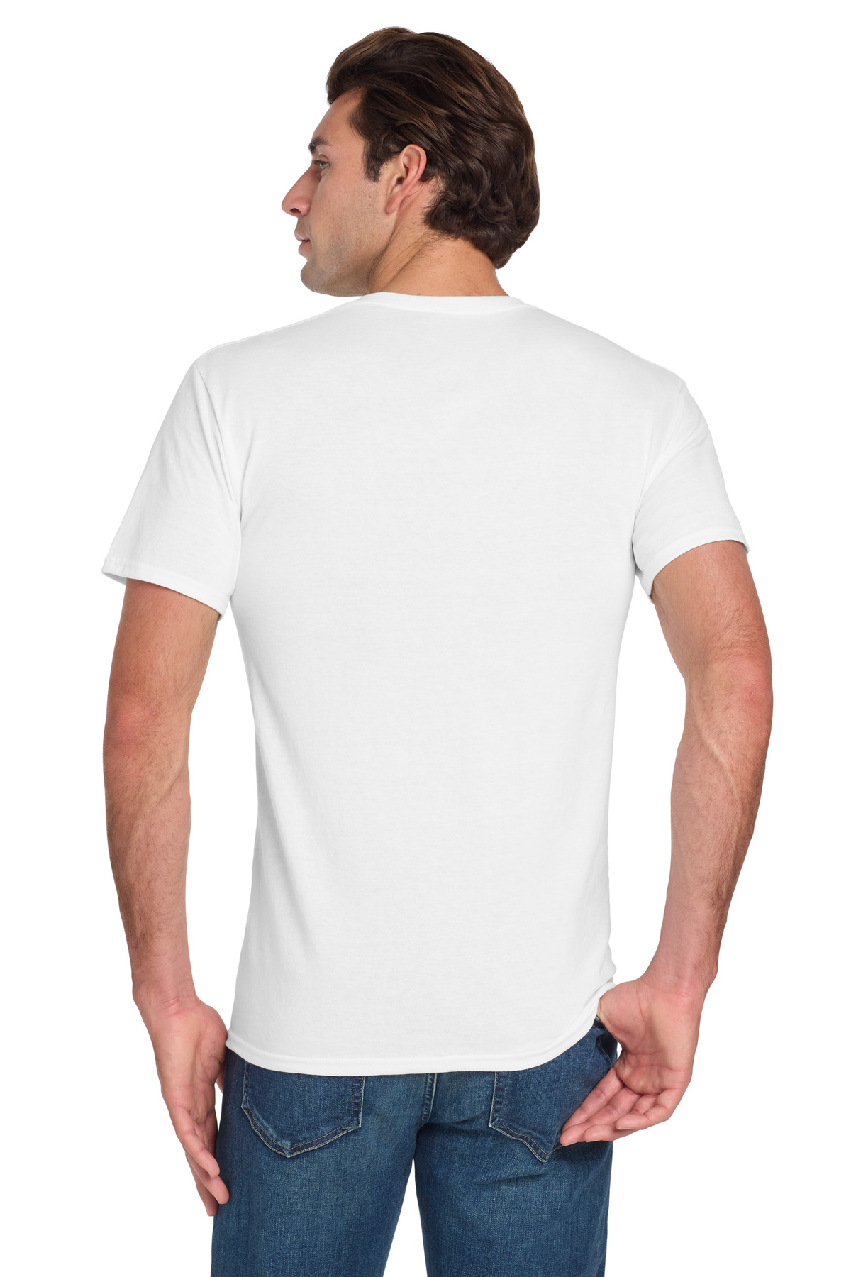 Jerzees - Dri-Power 50/50 Cotton/Poly Pocket T-Shirt. 29MP 42