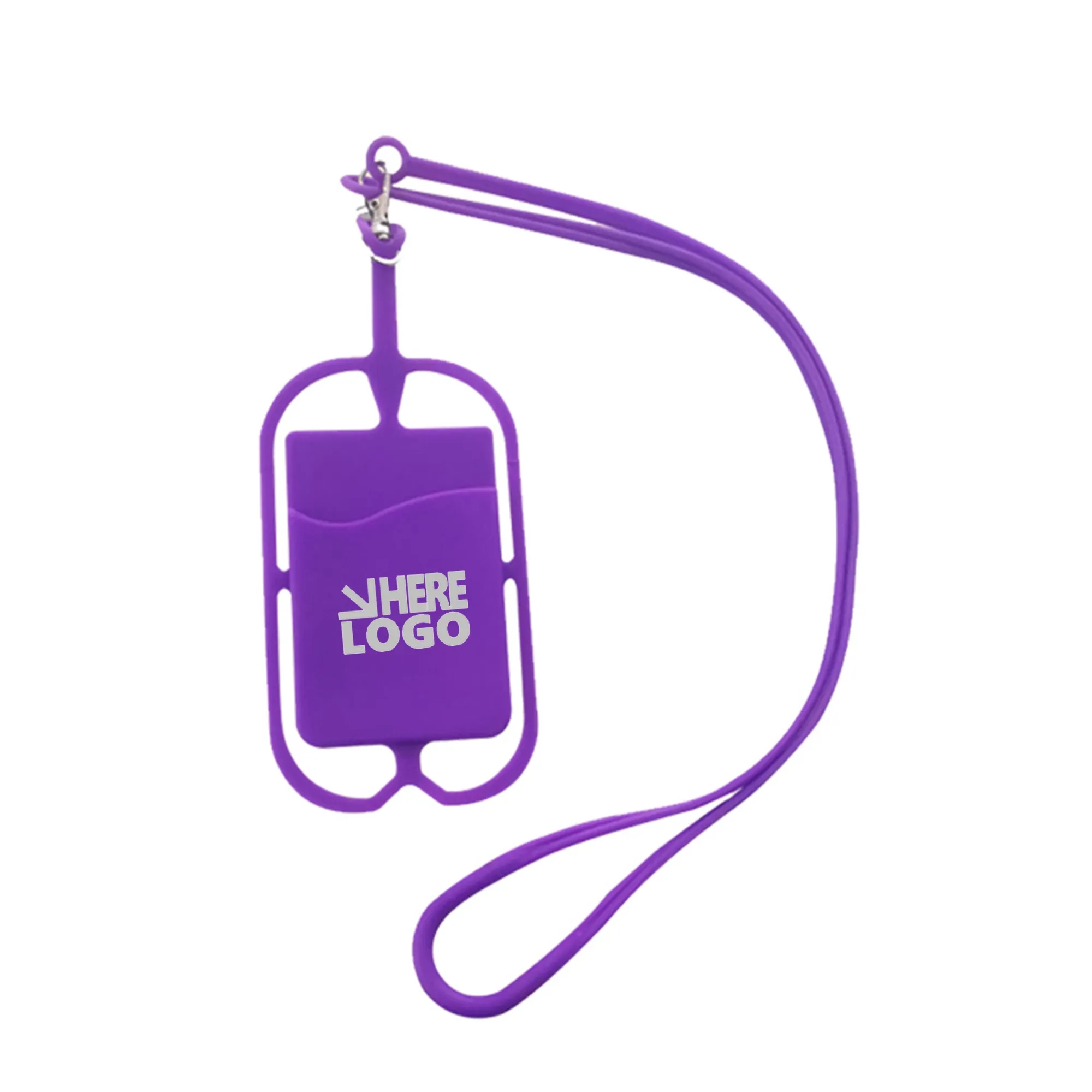 2-In-1 Phone Holder Wallet With Silicone Lanyard 3