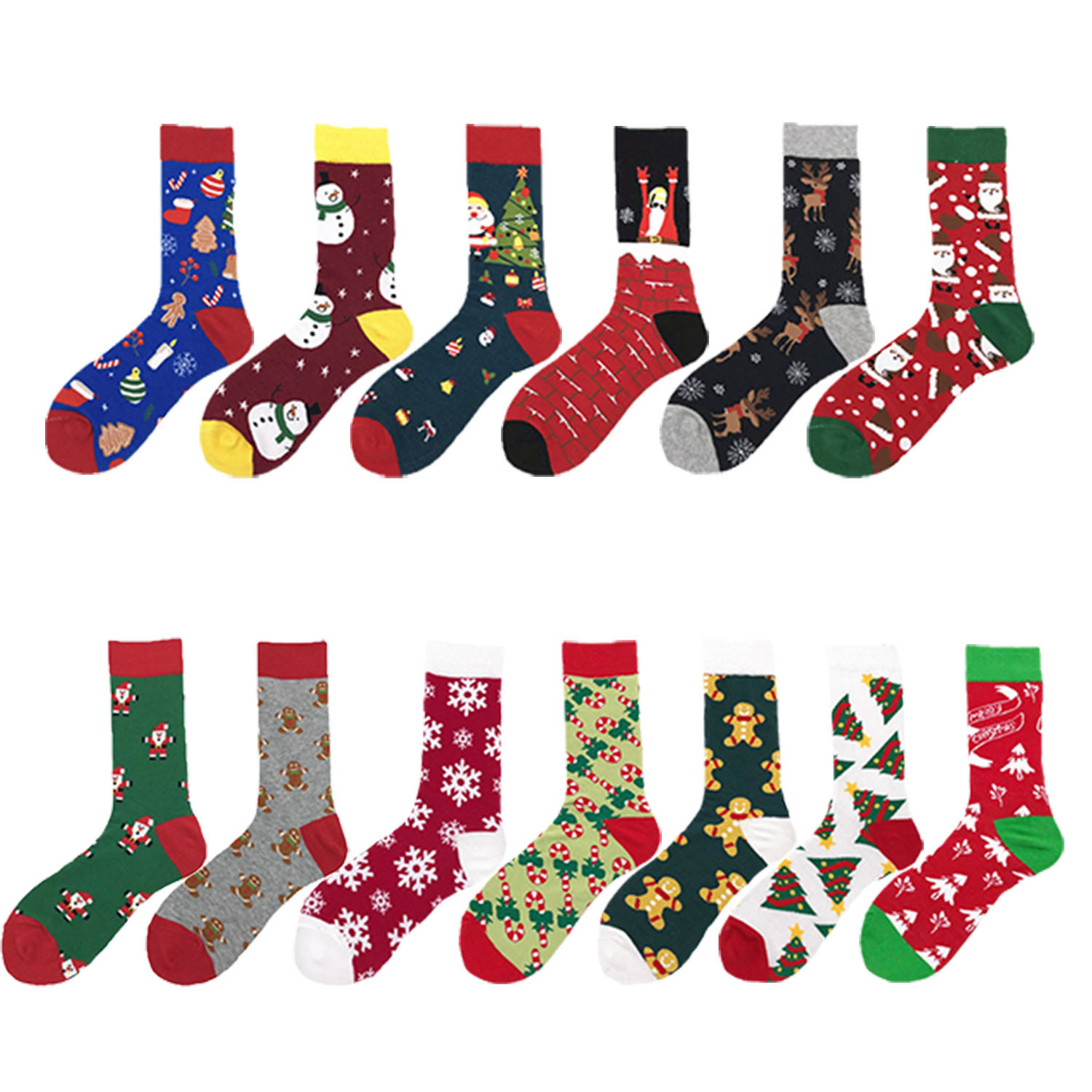 Christmas Cotton Socks 3