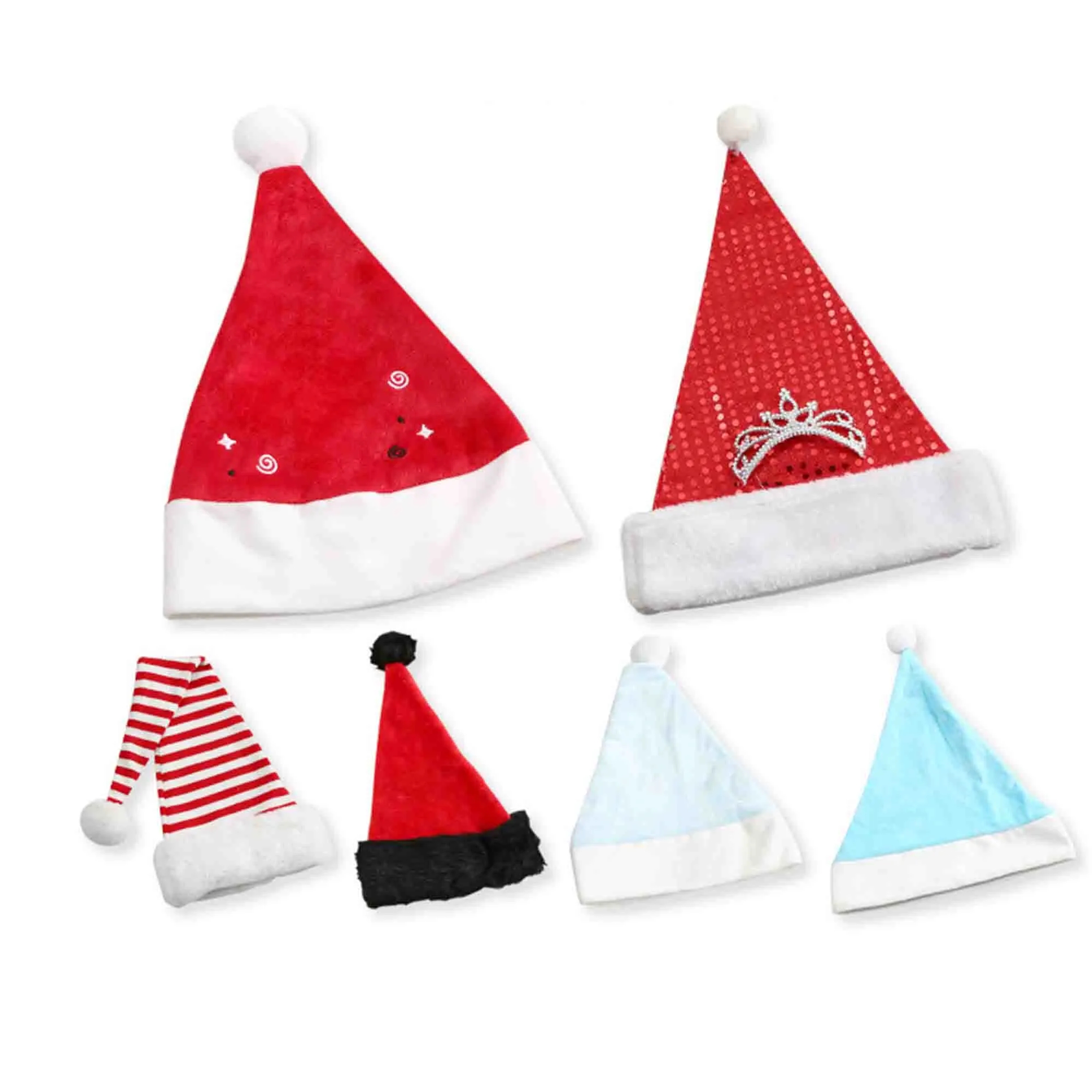 Customized Plush Christmas Santa Hat 2