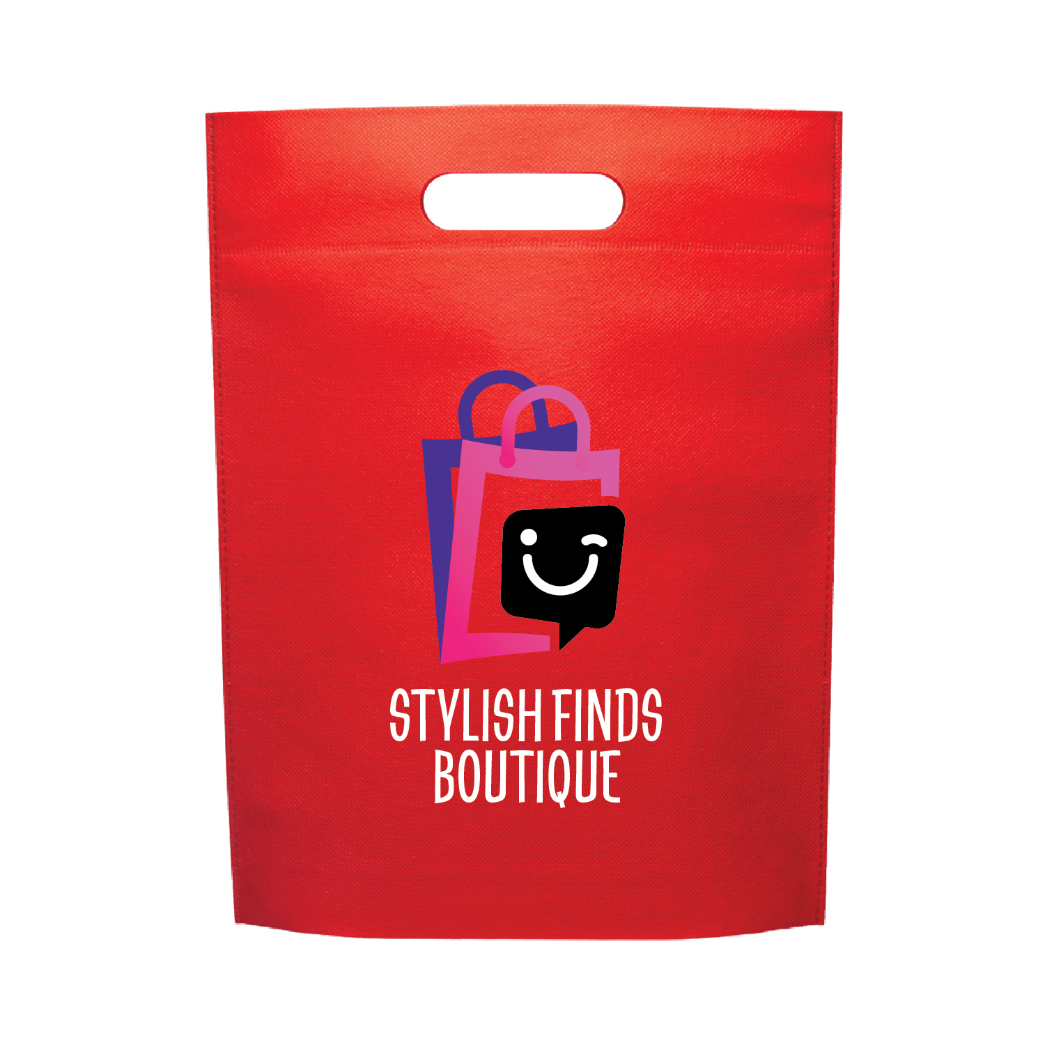 Sleek Non-Woven Tote Bag (Full Color Imprint) 4