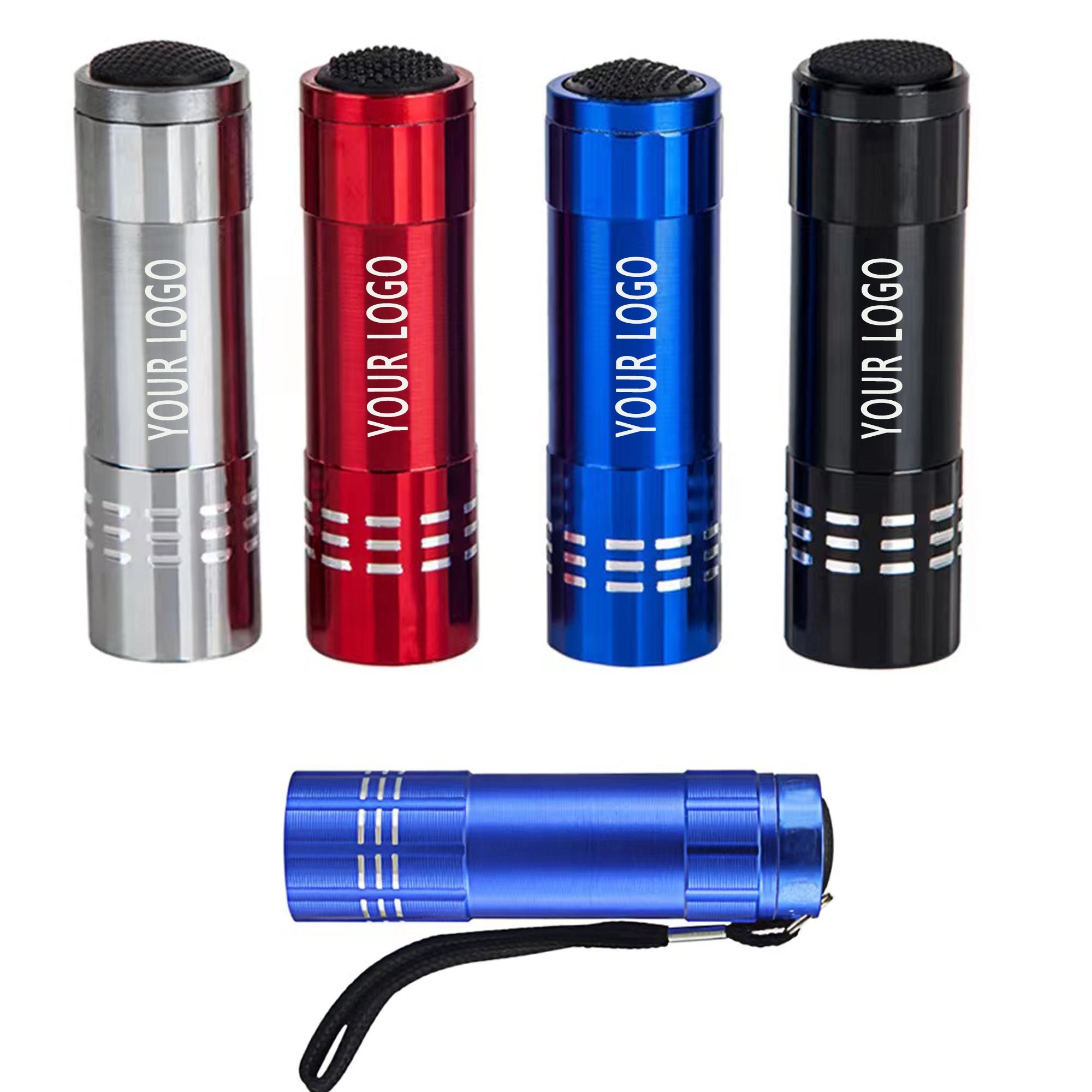 Aluminum Mini LED Flashlight MOQ 100pcs 2