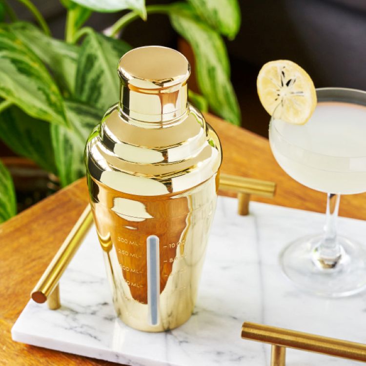 Viski® Gold Measured Shaker 4