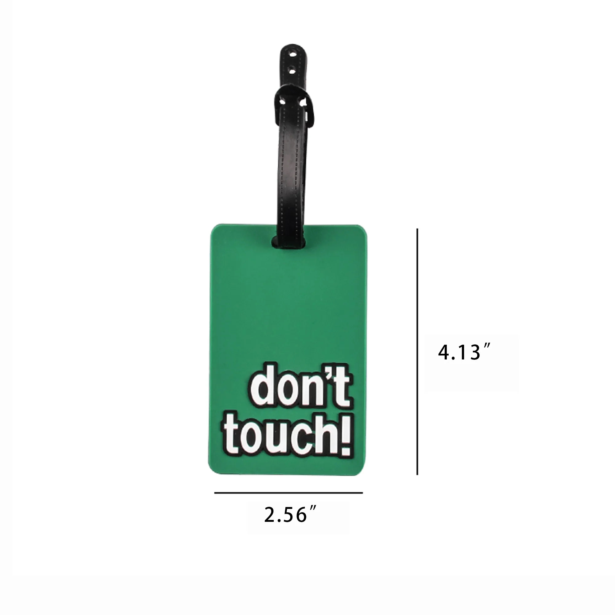 MOQ100 PVC Lanyard Work Tag 1