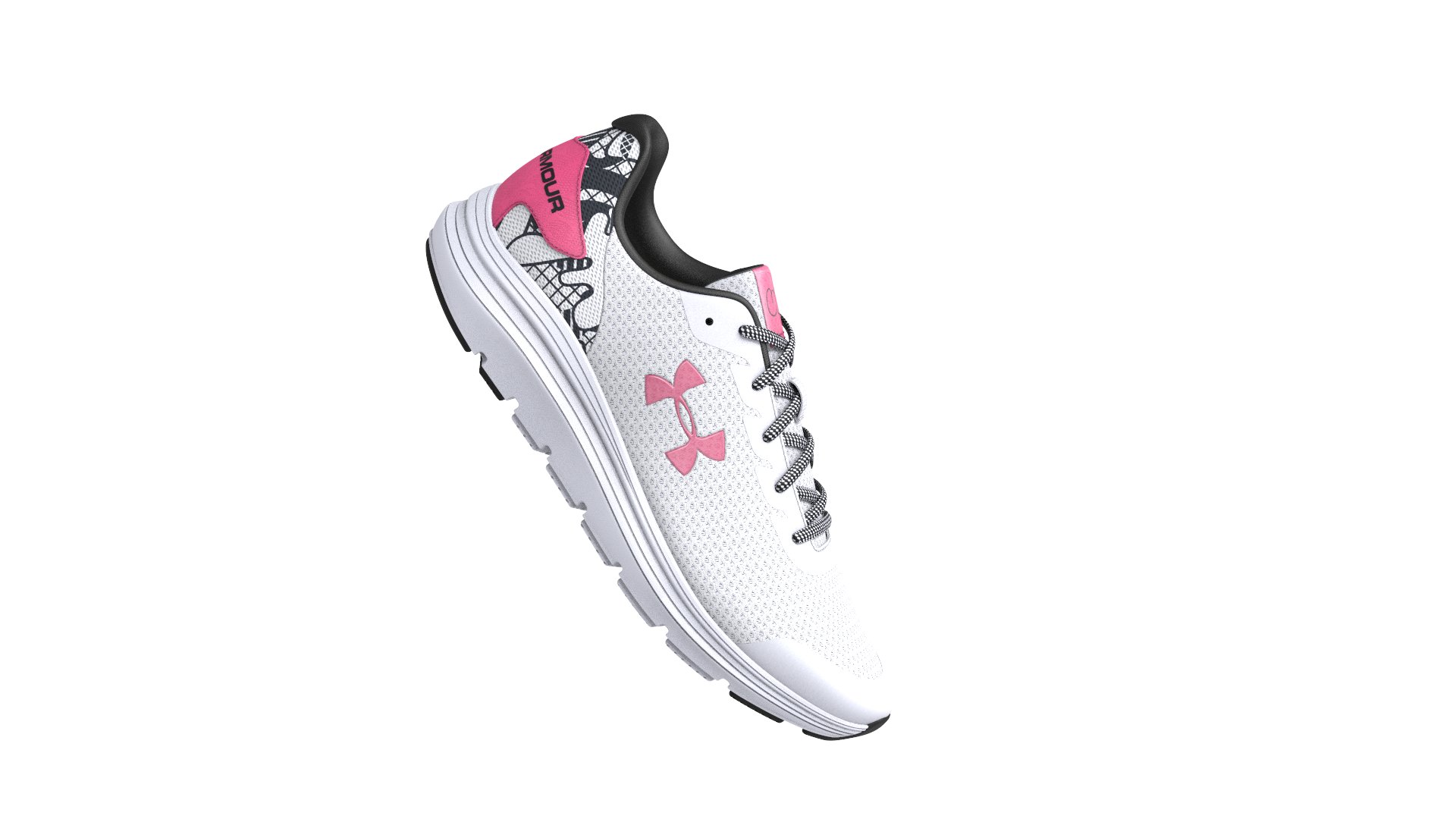 Girls' Grade School UA Surge 2 Colorshift Running Shoes 2