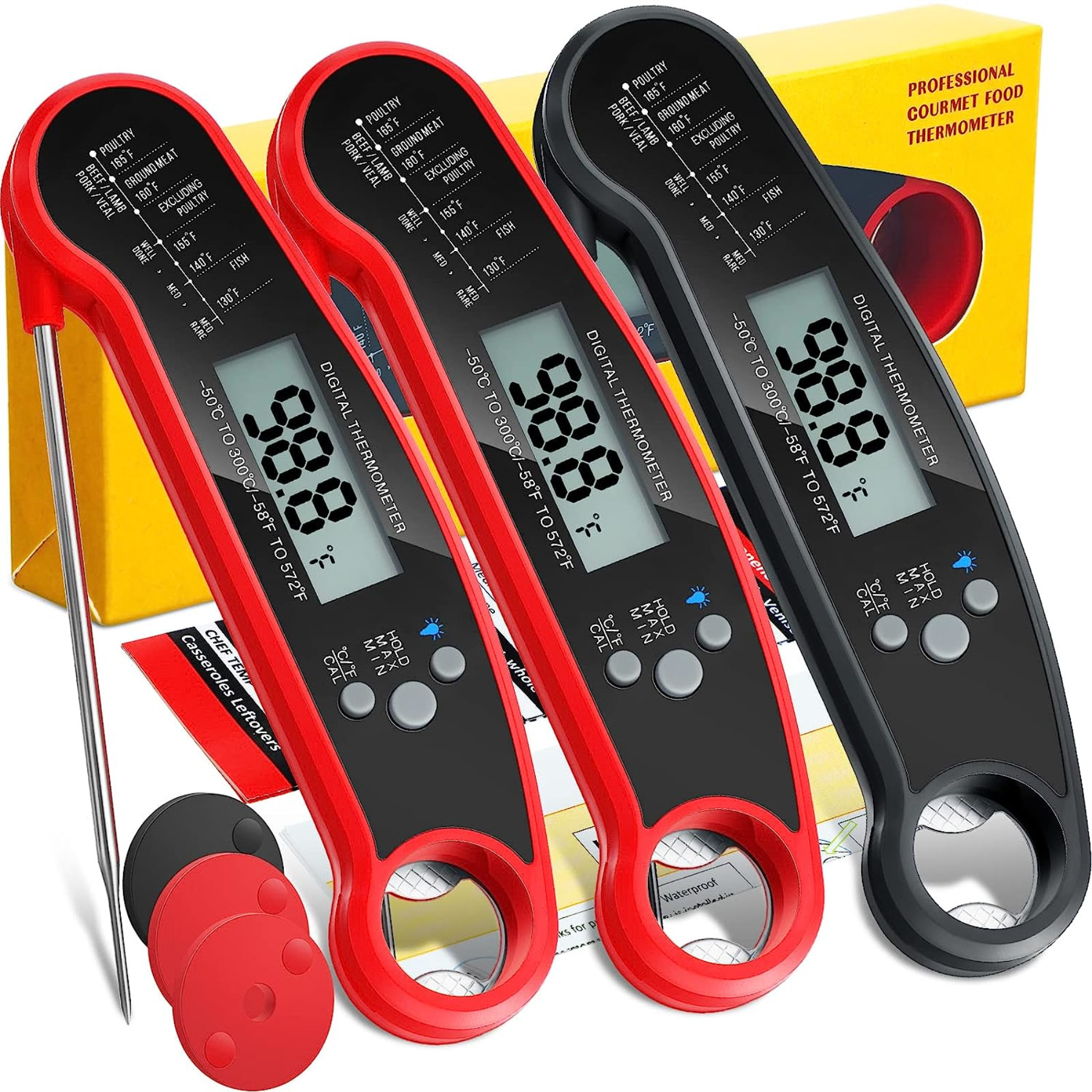 Waterproof Digital Instant Read Meat Thermometer 1