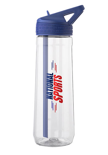 30 oz. Fitness Plastic Water Bottle with Sip Straw 4