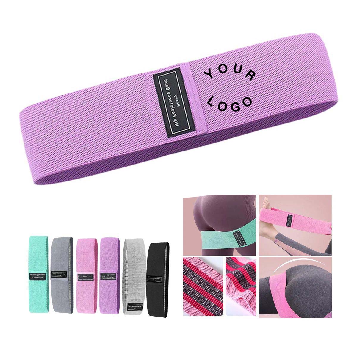 Durable Resistance Band Set for Yoga and Training 4