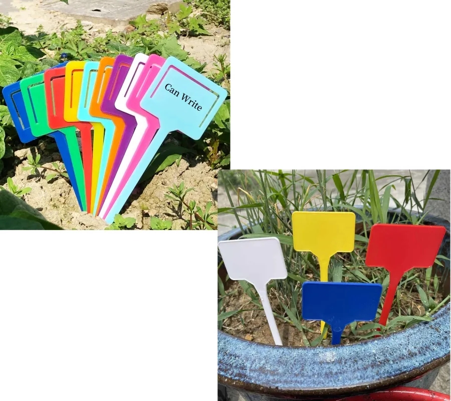 Plant & Herb T Shaped Plastic Label Tags 6