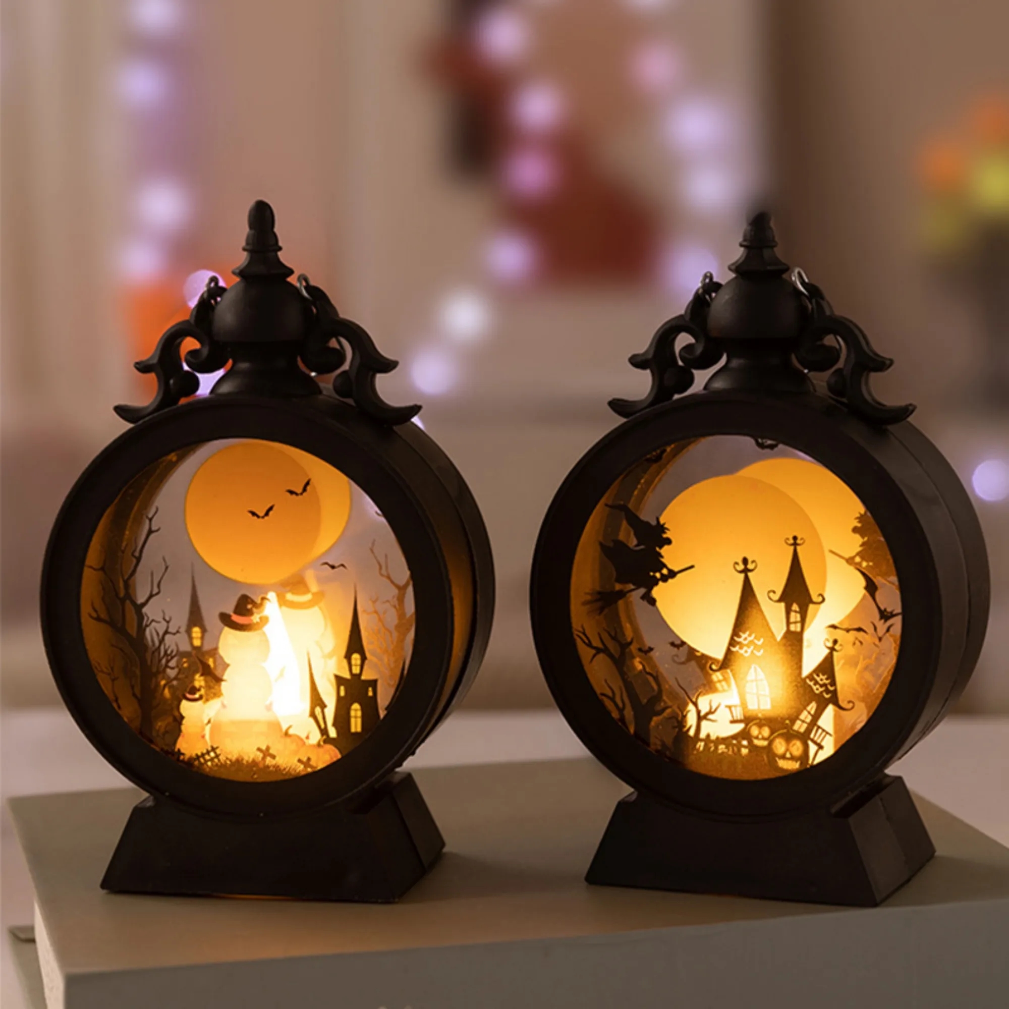 Halloween Lighted Ornament Glowing 5