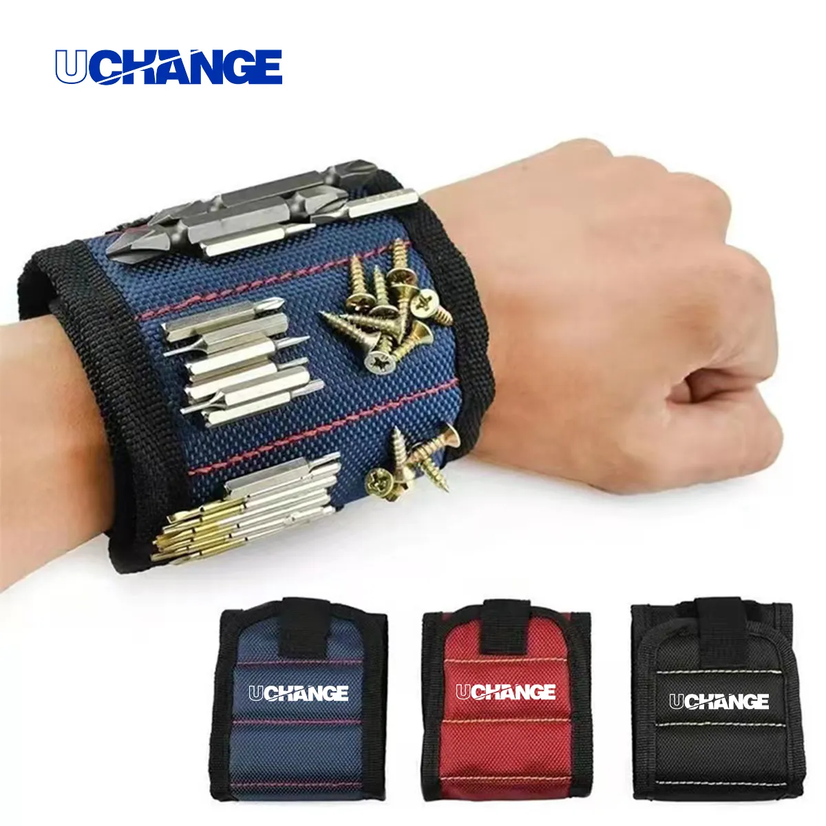 Magnetic Tool Wristband For Screws & Bits 5