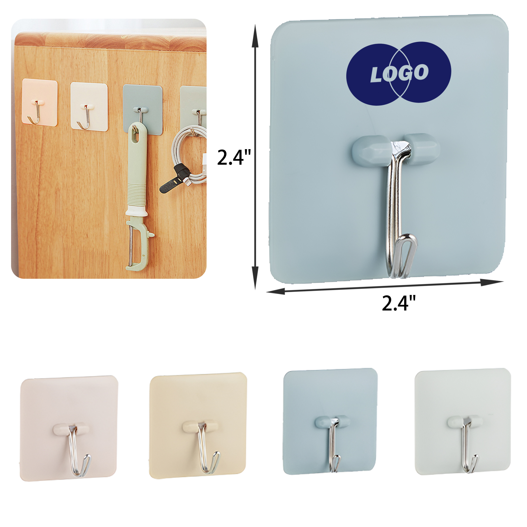 Durable Traceless Wall Hook 2