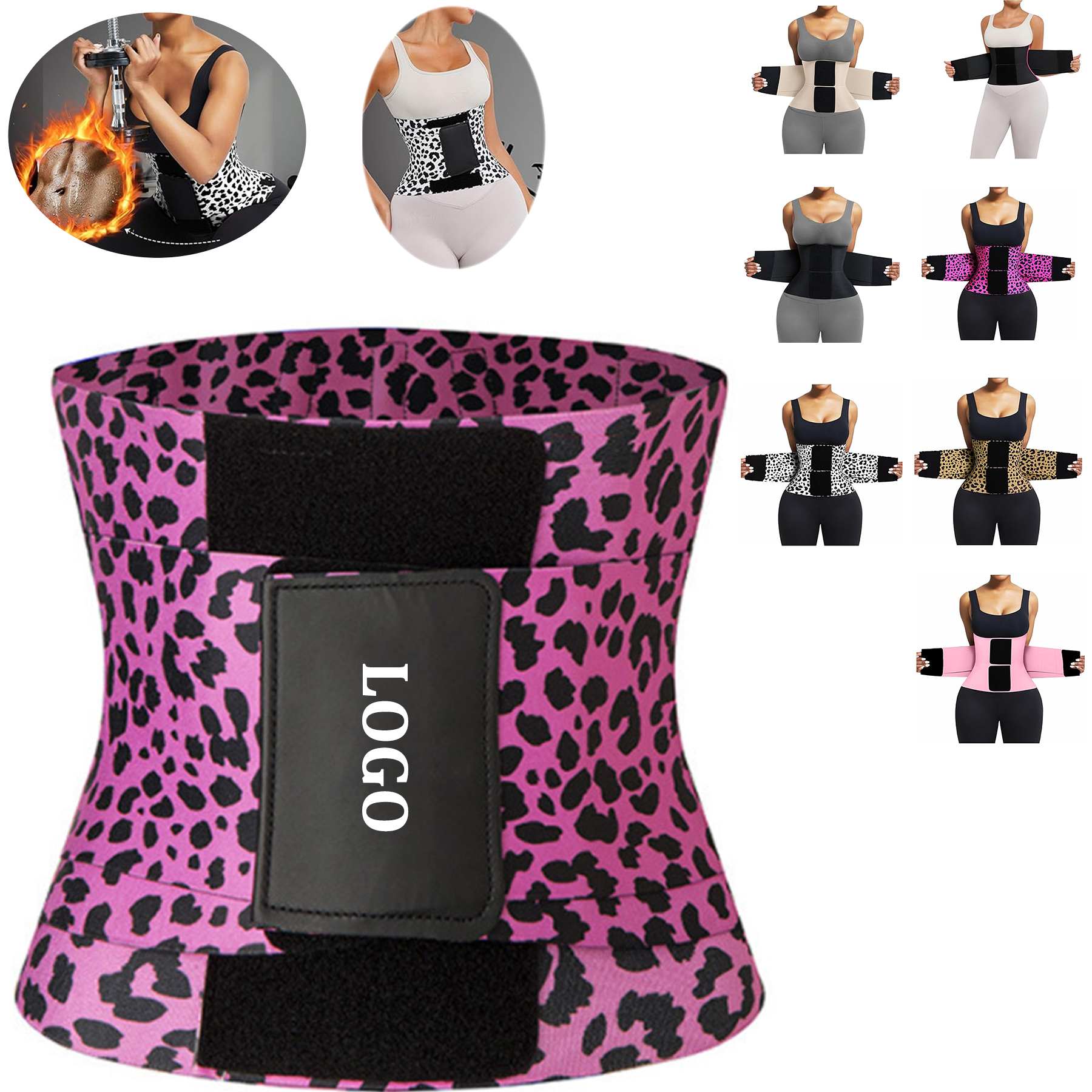 Men Women Waist Trainer Belt 8