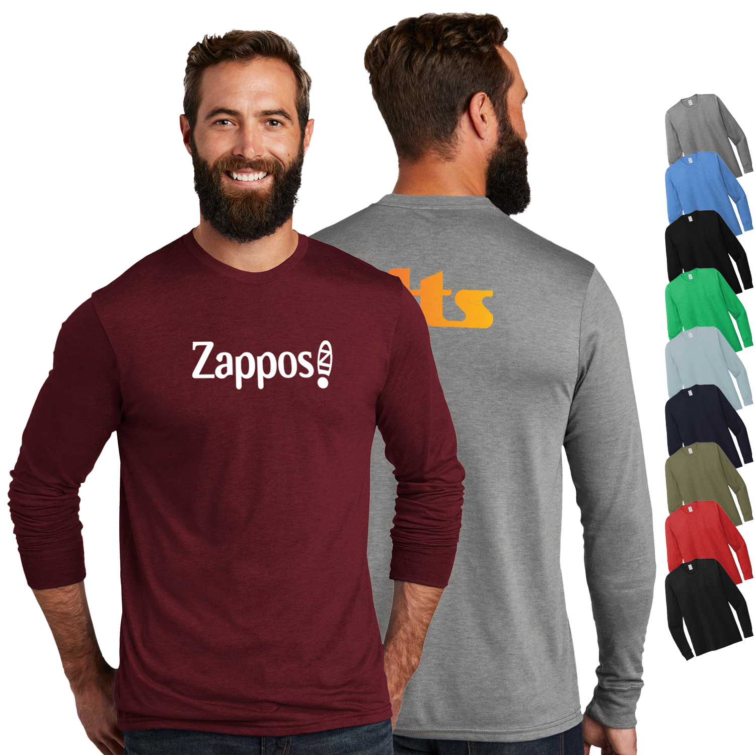 Allmade® Unisex Tri-Blend Long Sleeve Tee 3