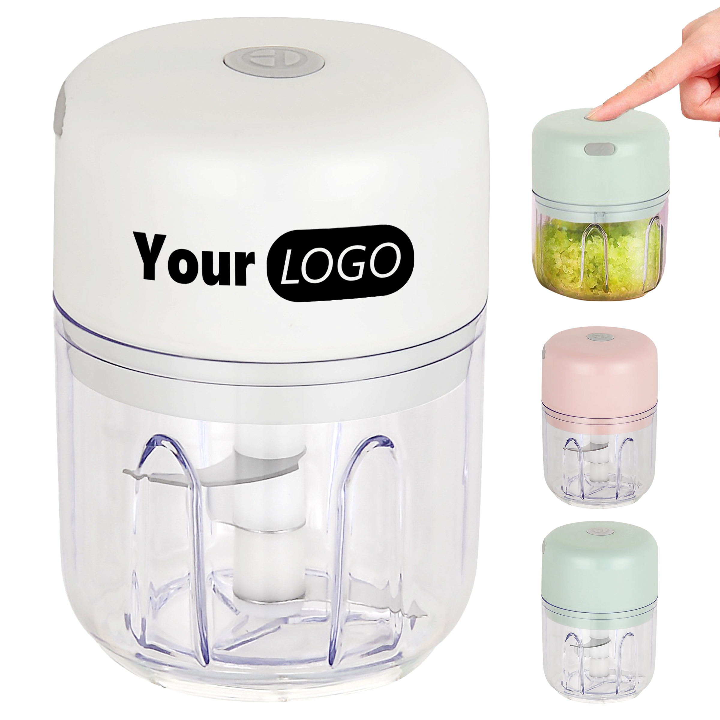 8.5Oz Multi Functional Electric Garlic Chopper 2