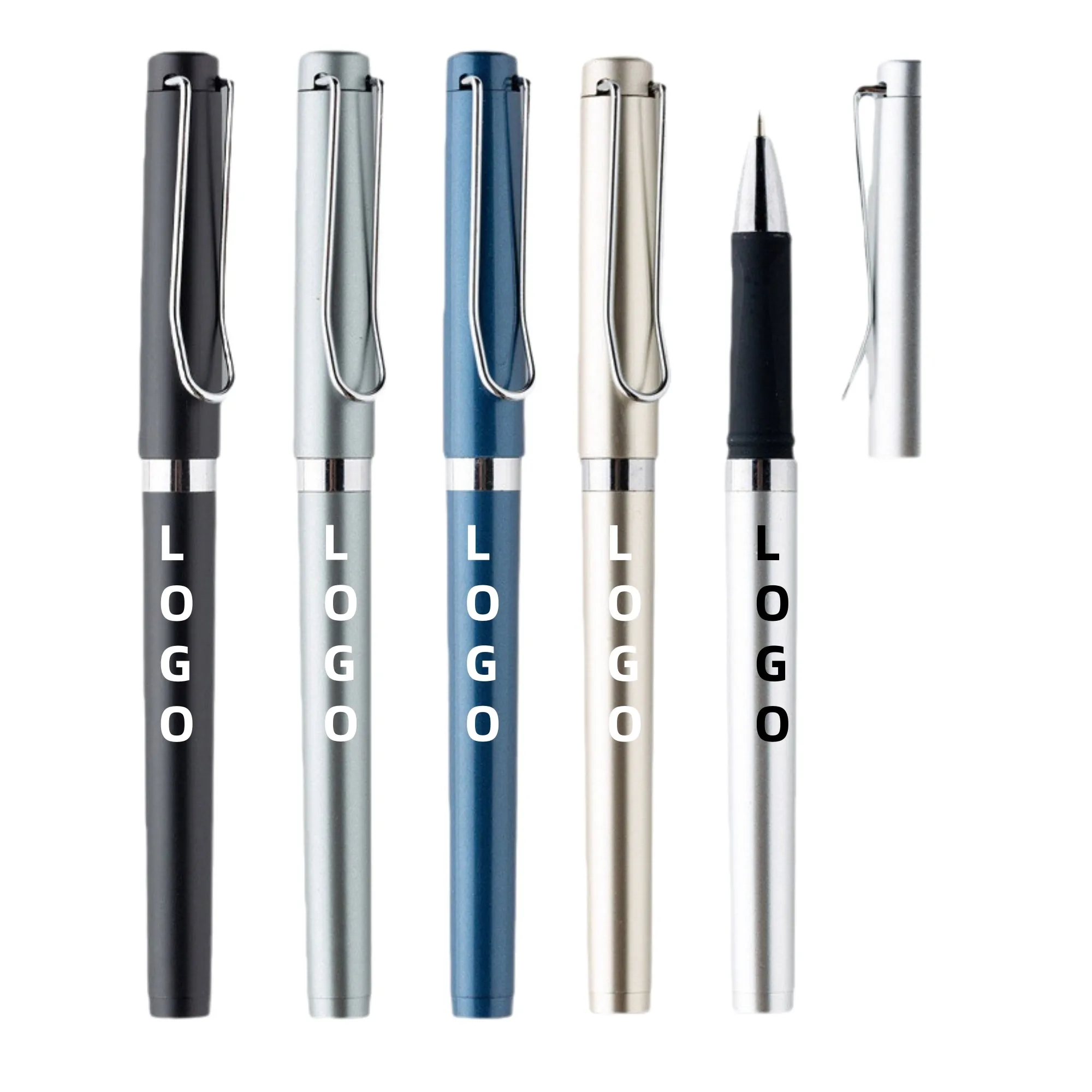 Recycled Bold Point Rollerball Gel Pen Black Ink