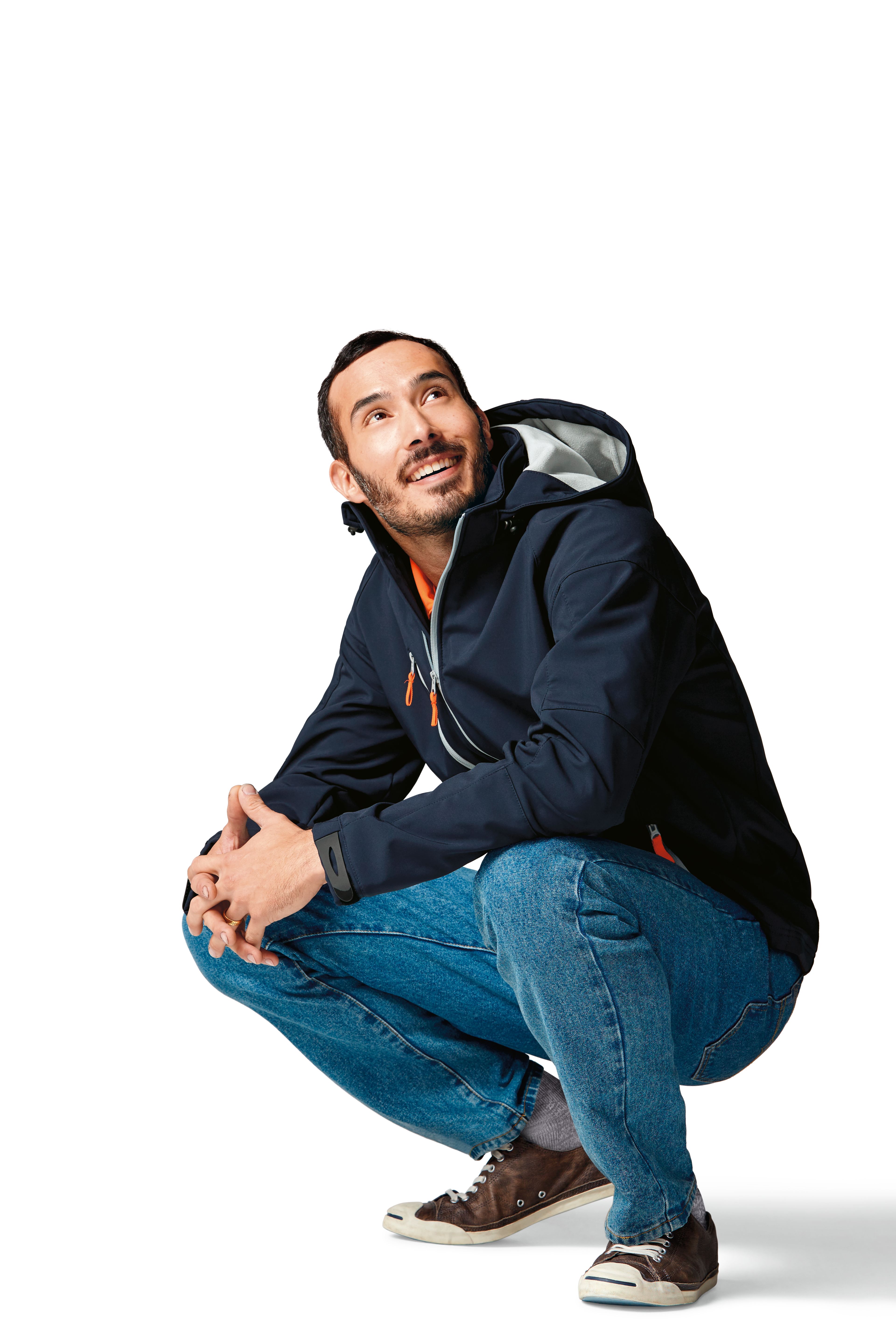 Clique Serac Stretch Softshell Mens Full Zip Jacket 15