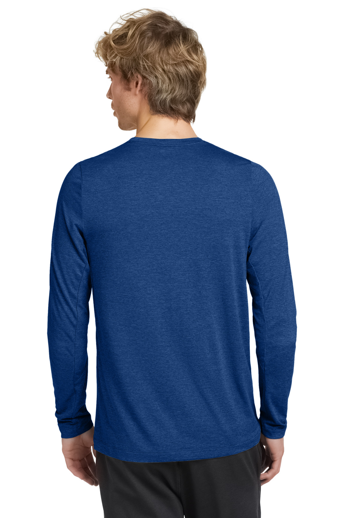 New Era Series Performance Long Sleeve Crew Tee. NEA201 35