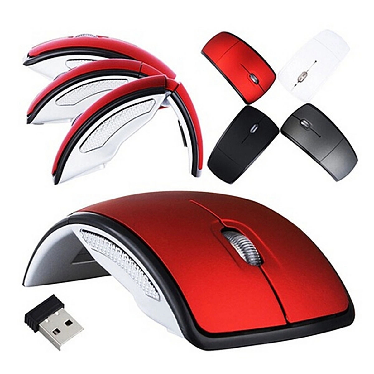 2.4Ghz Wireless Folding Mouse 4