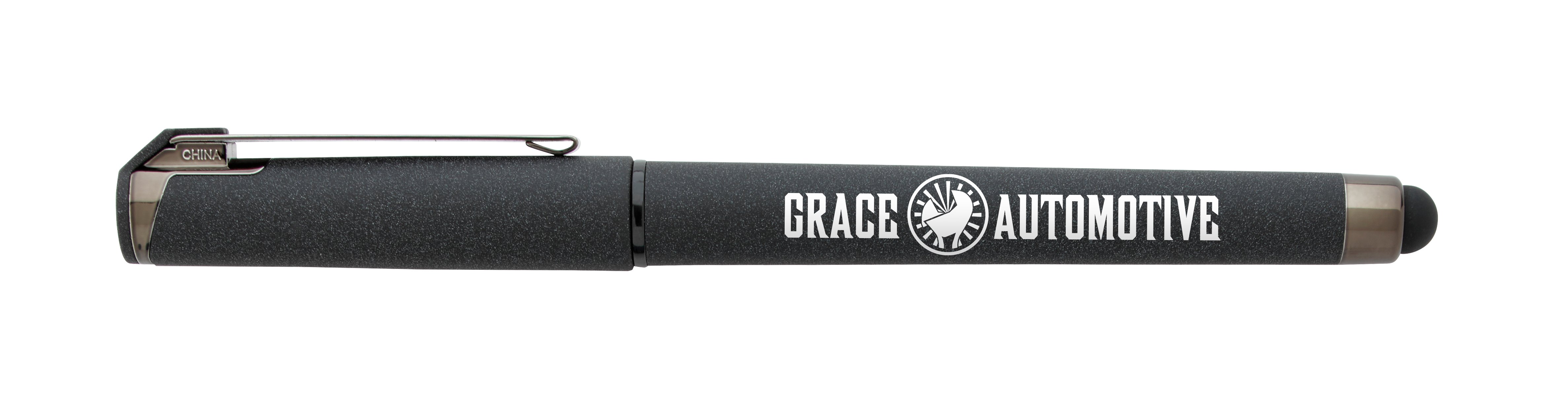 Good Value™ Cali Stylus Gunmetal Suede RABS Pen 101