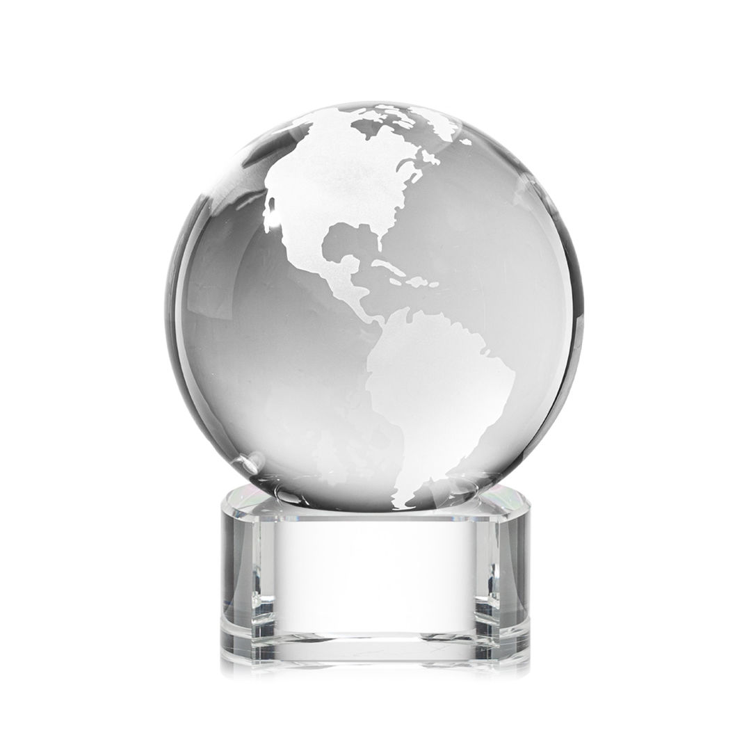 Globe Award on Paragon Base - Clear 4