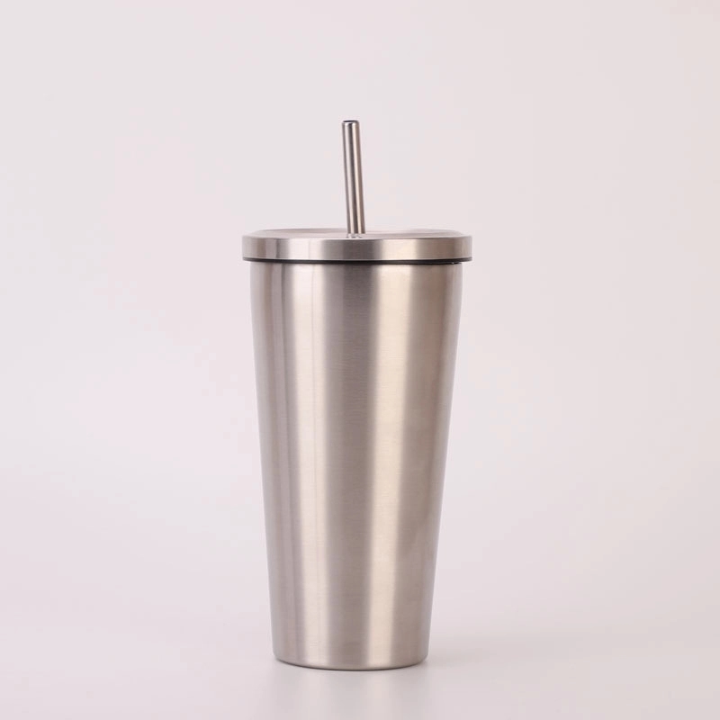 Stainless Steel Cup Set with Straws 4
