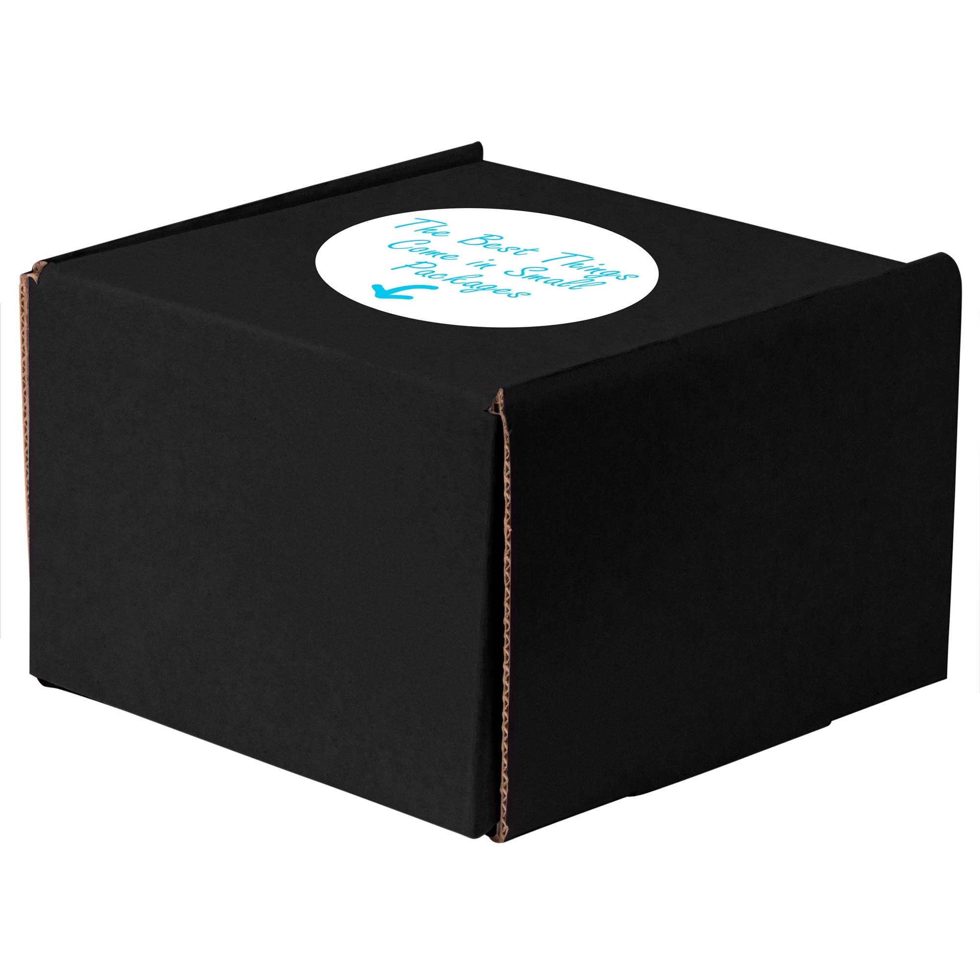 Screen Printed Corrugated Box Small 6x6x4 For Mailers, Gift 6
