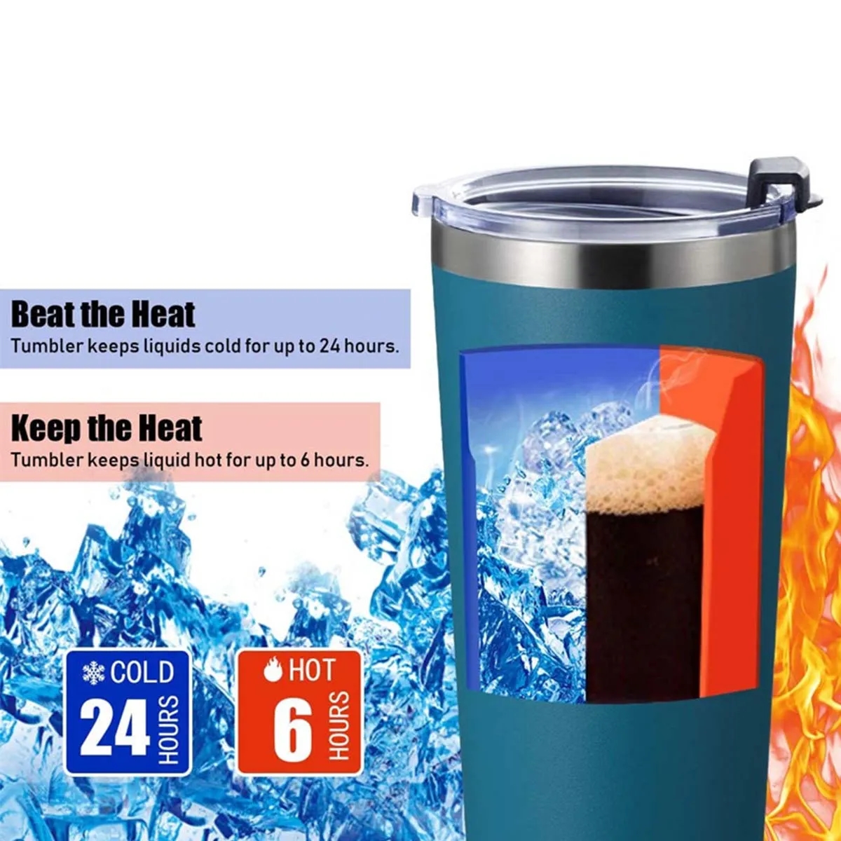 22 Oz Double Wall VacuumTumbler 5