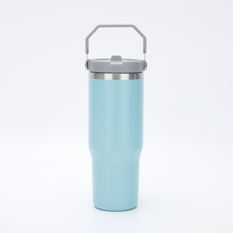 40oz Travel Vacuum Tumbler With Handle 3