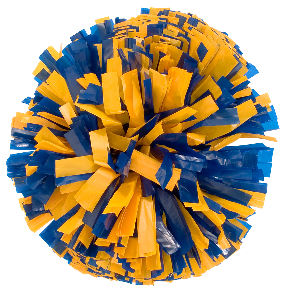 Custom Plastic Show Pom - Mixed Colors 80