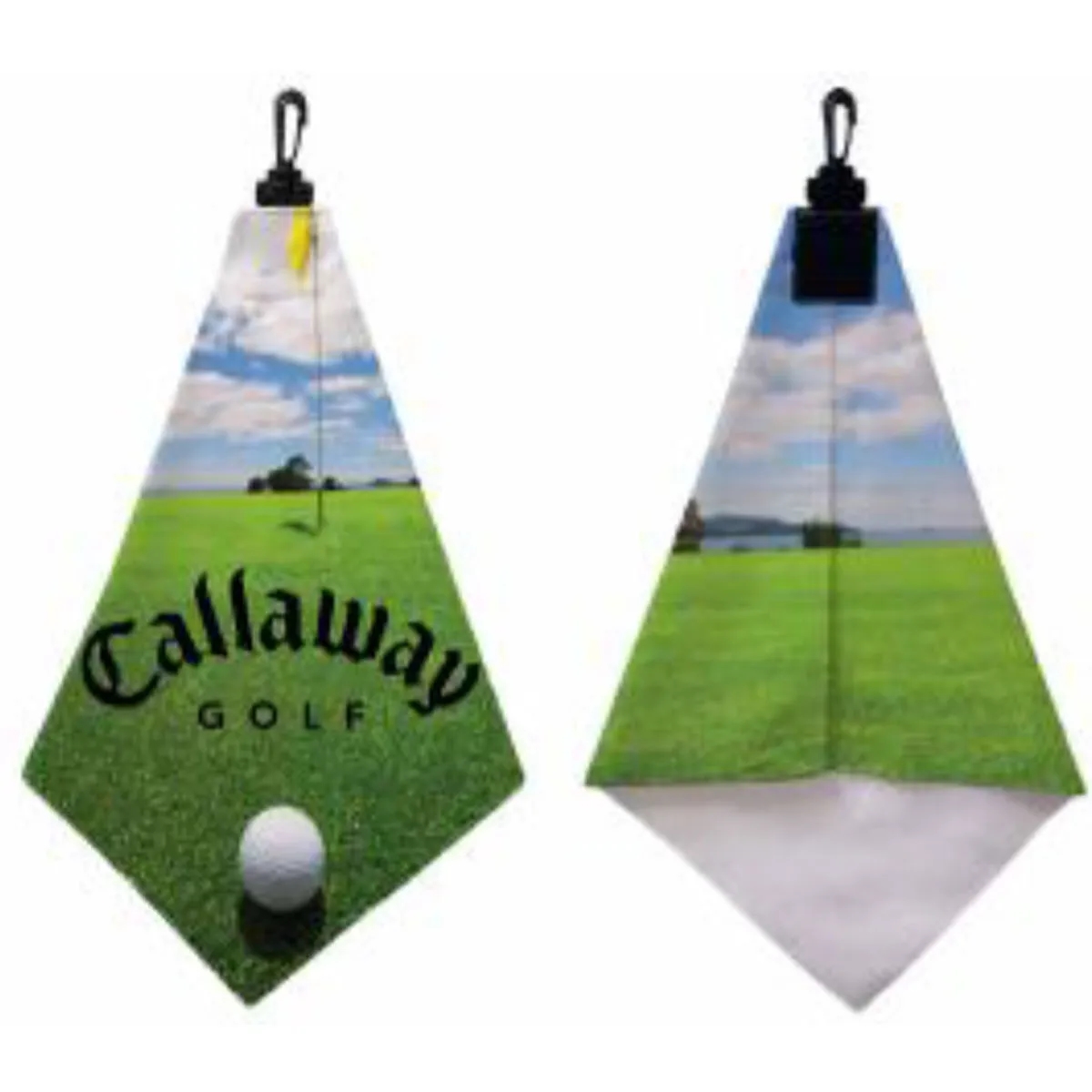 Sublimated Microfiber Suede Golf Towel, 11x17 1