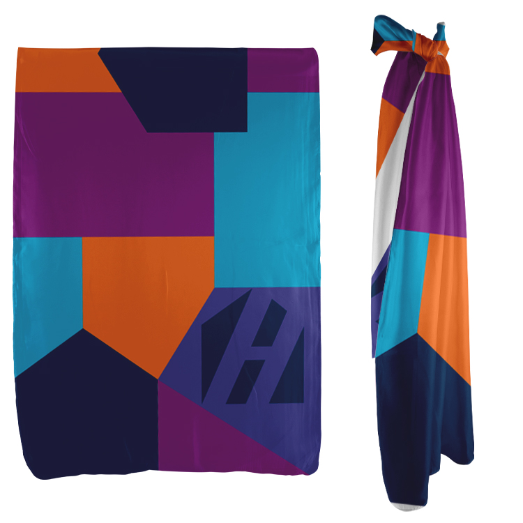 Full Color Silky Scarf 6