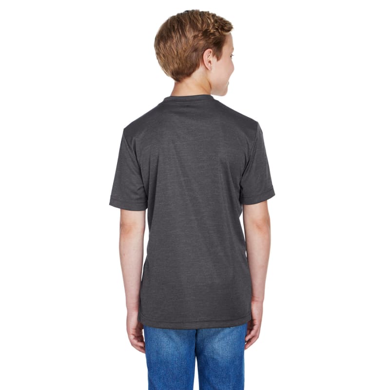 Team 365 Youth Sonic Heather Performance T-Shirt 24