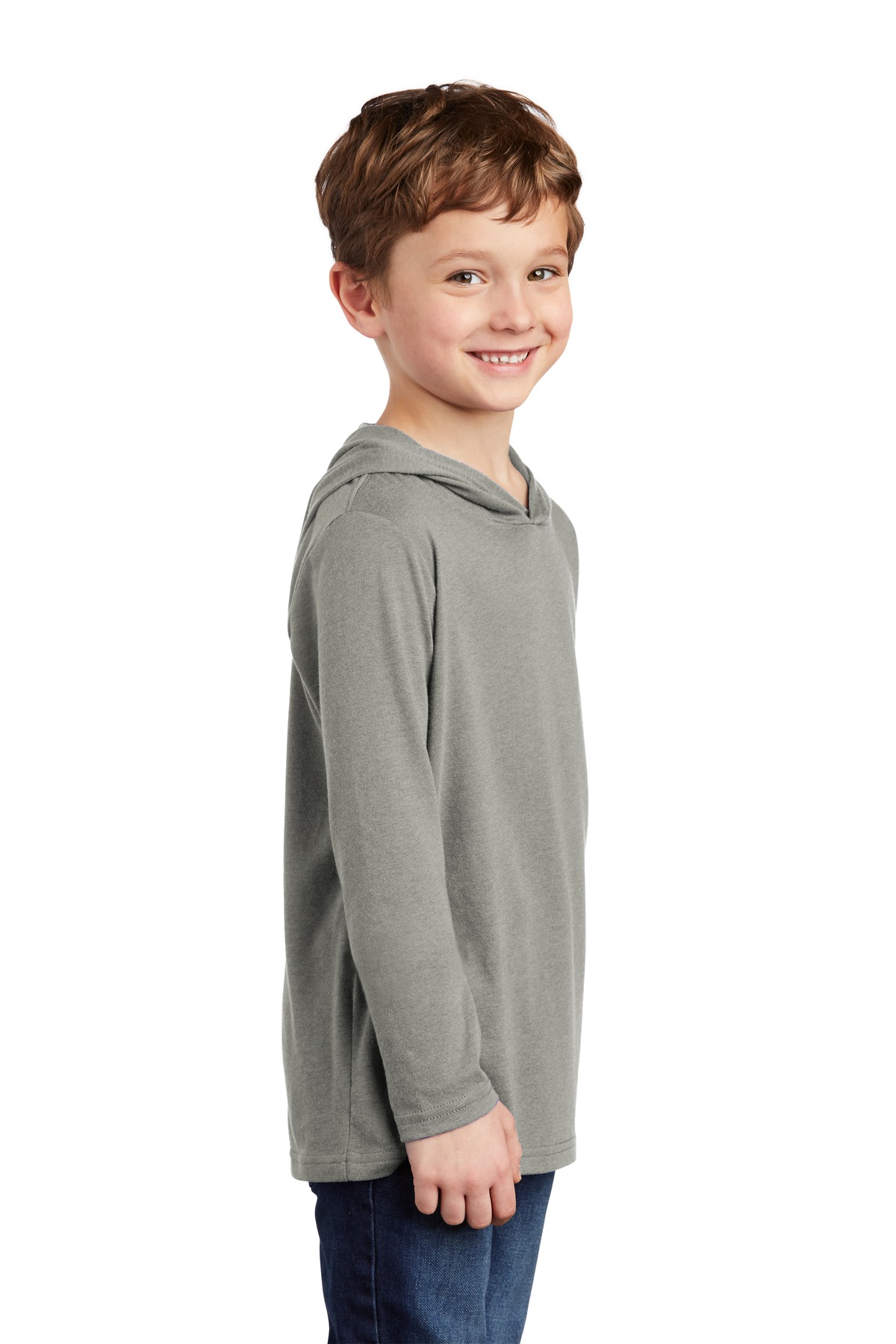 District Youth Perfect Tri Long Sleeve Hoodie DT139Y 22