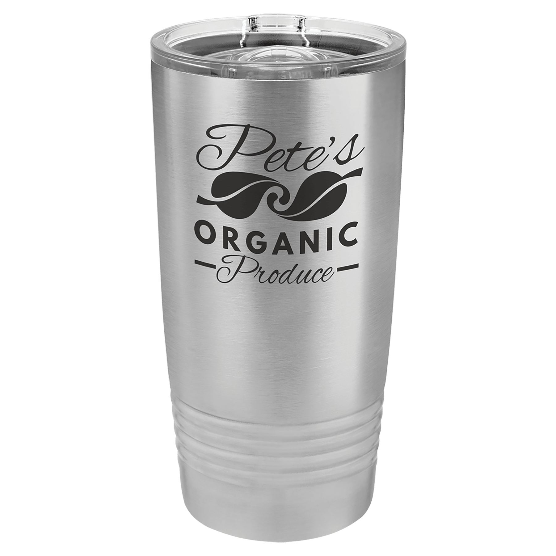 20 oz. Stainless Steel Laser Engraved Polar Camel Tumblers w/Slider Lid 1