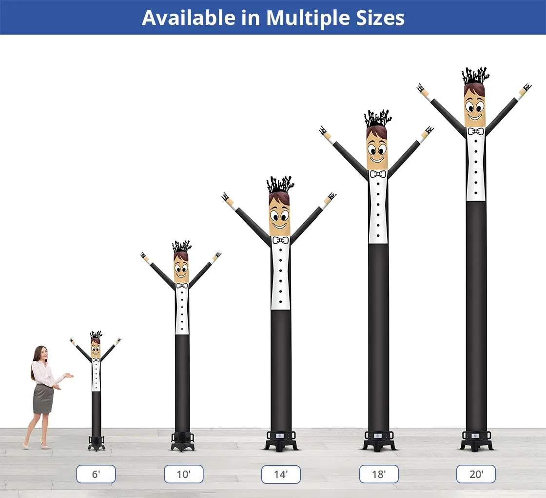 Groom Inflatable Tube Man Character with Blower 2