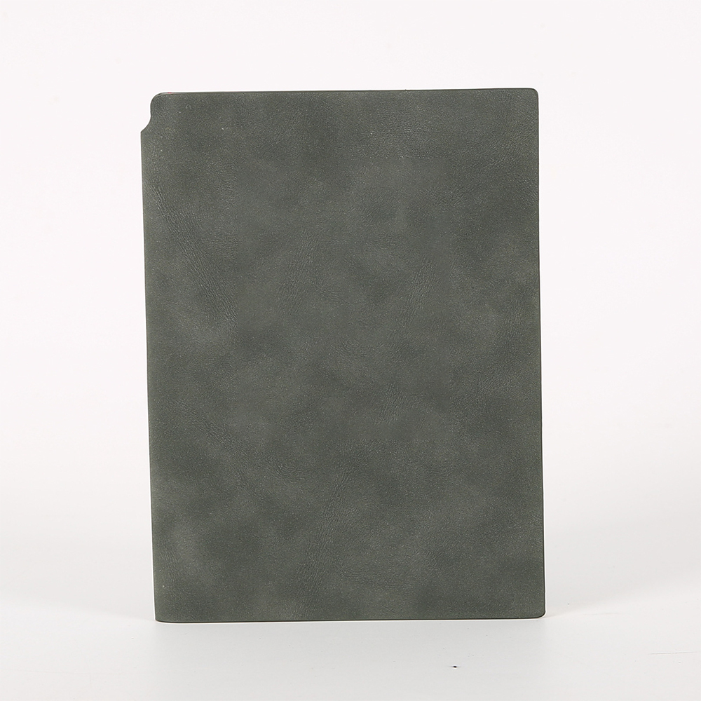 A5 Soft Leather Notebook With Pen Cover 4