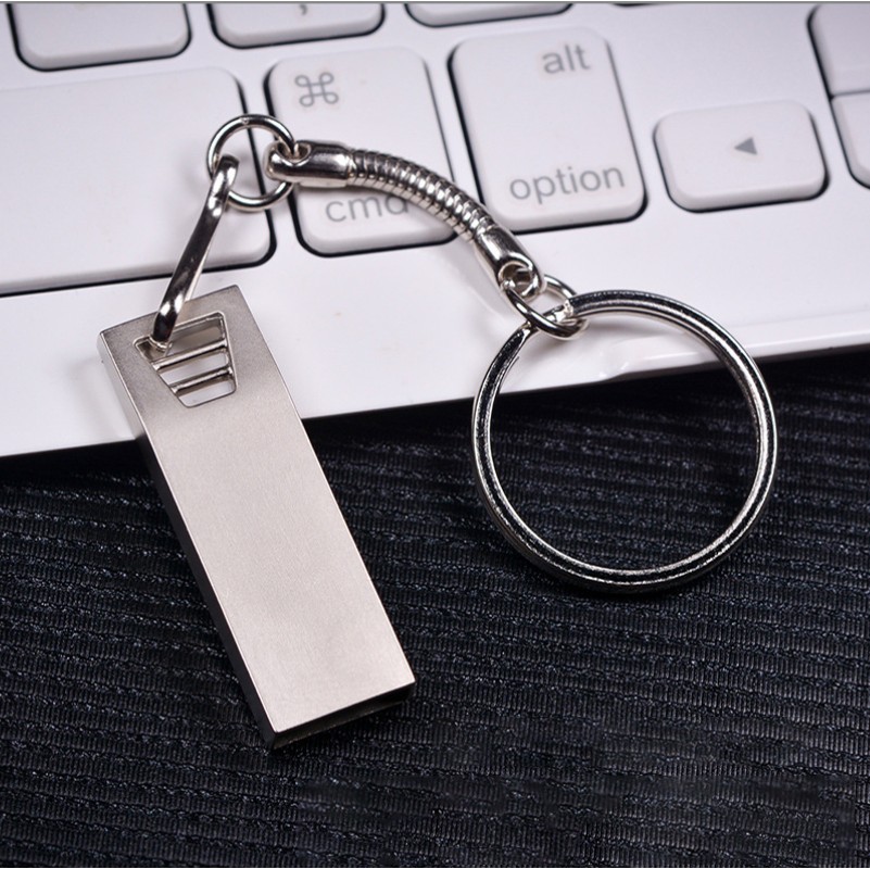 Waterproof Metal USB Flash Drive with Key Chain 2