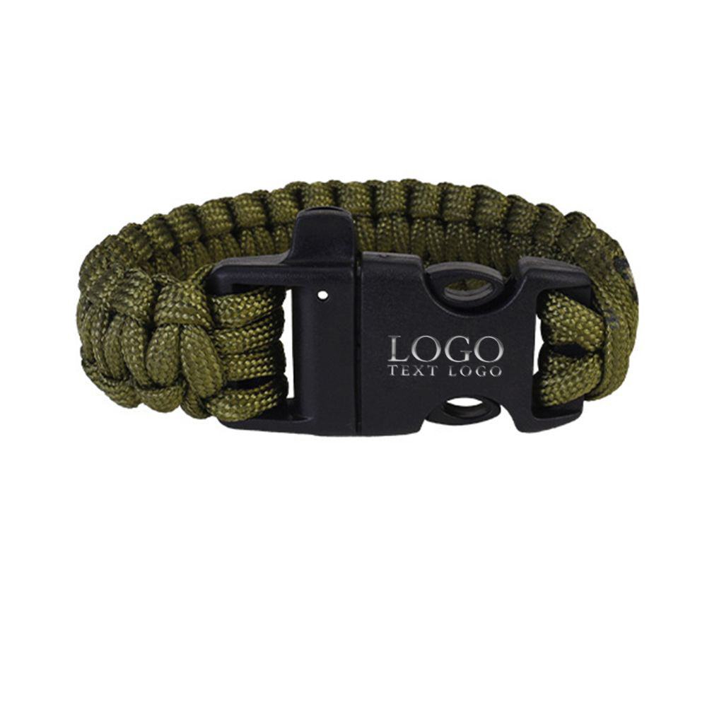 Survival Paracord Bracelet with Whistle 6