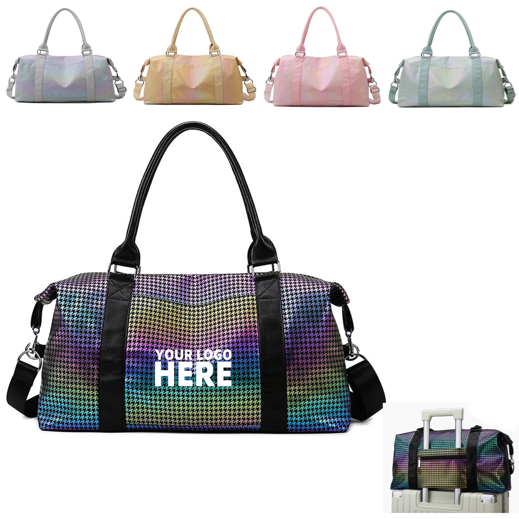 Laser Holographic Travel Bag