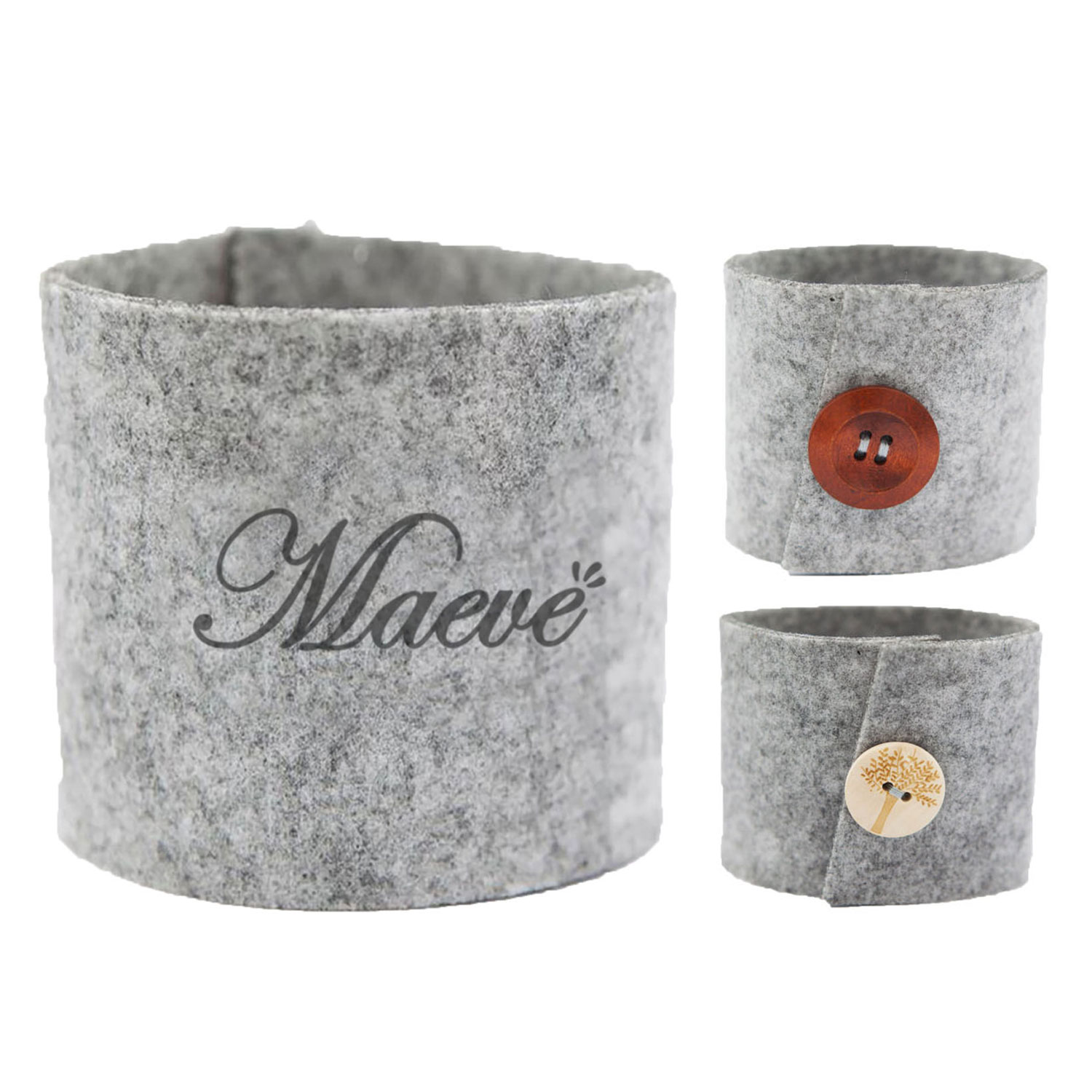 Felt Insulation Coffee and Water cup sleeve 2