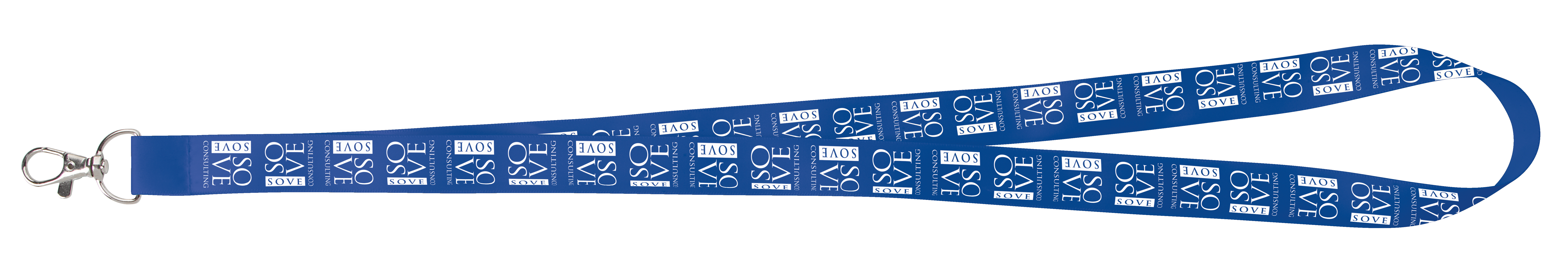 Universal Source® 3/4" Satin Screen Print Lanyard 2