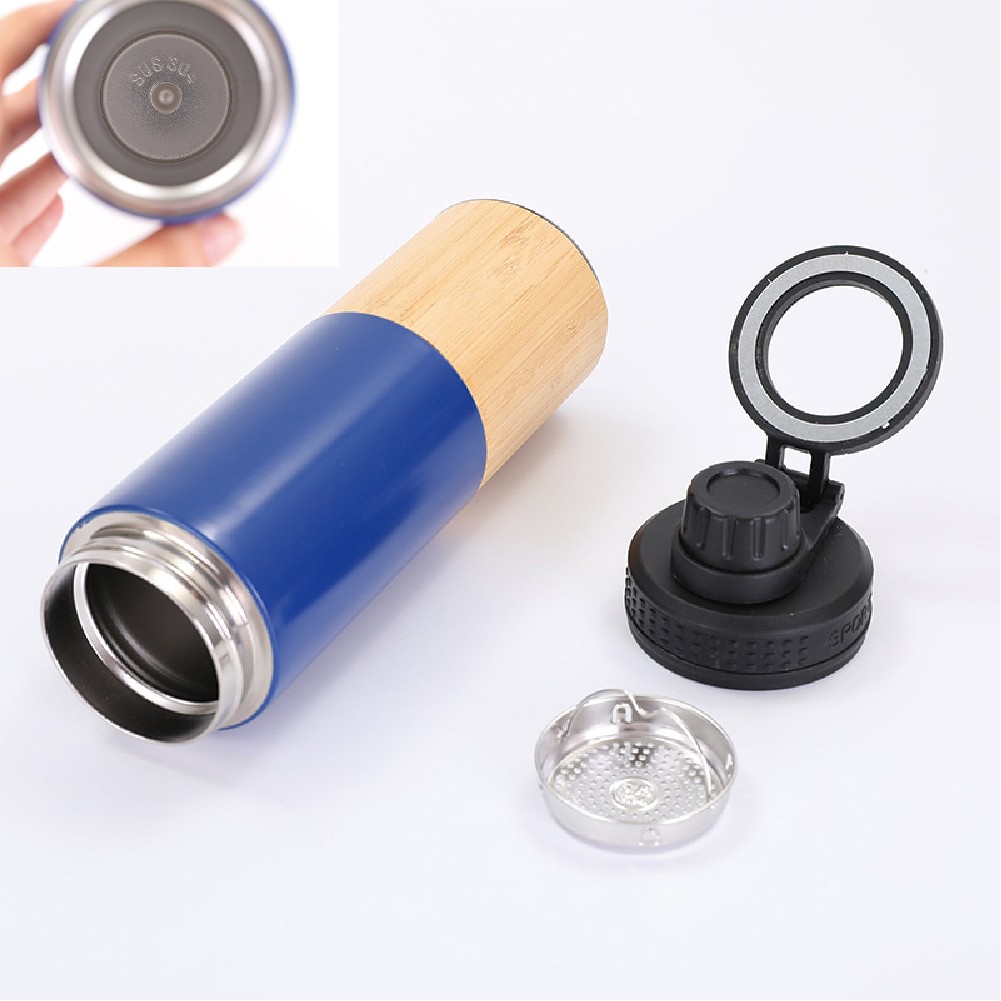 Bamboo Mug With Magnetic Lid For Travel 3