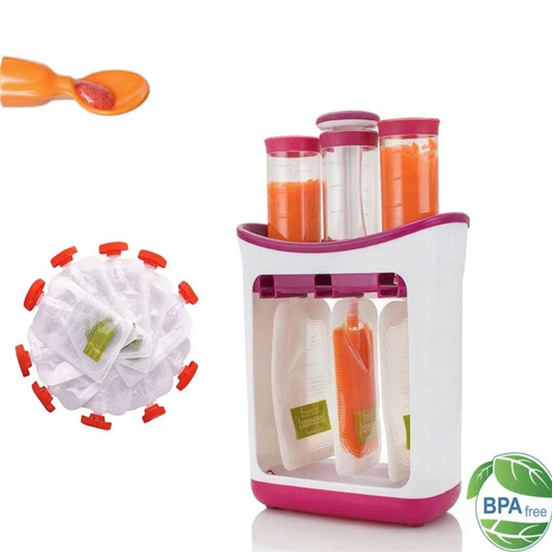Squeeze Station for Homemade Baby Food 5