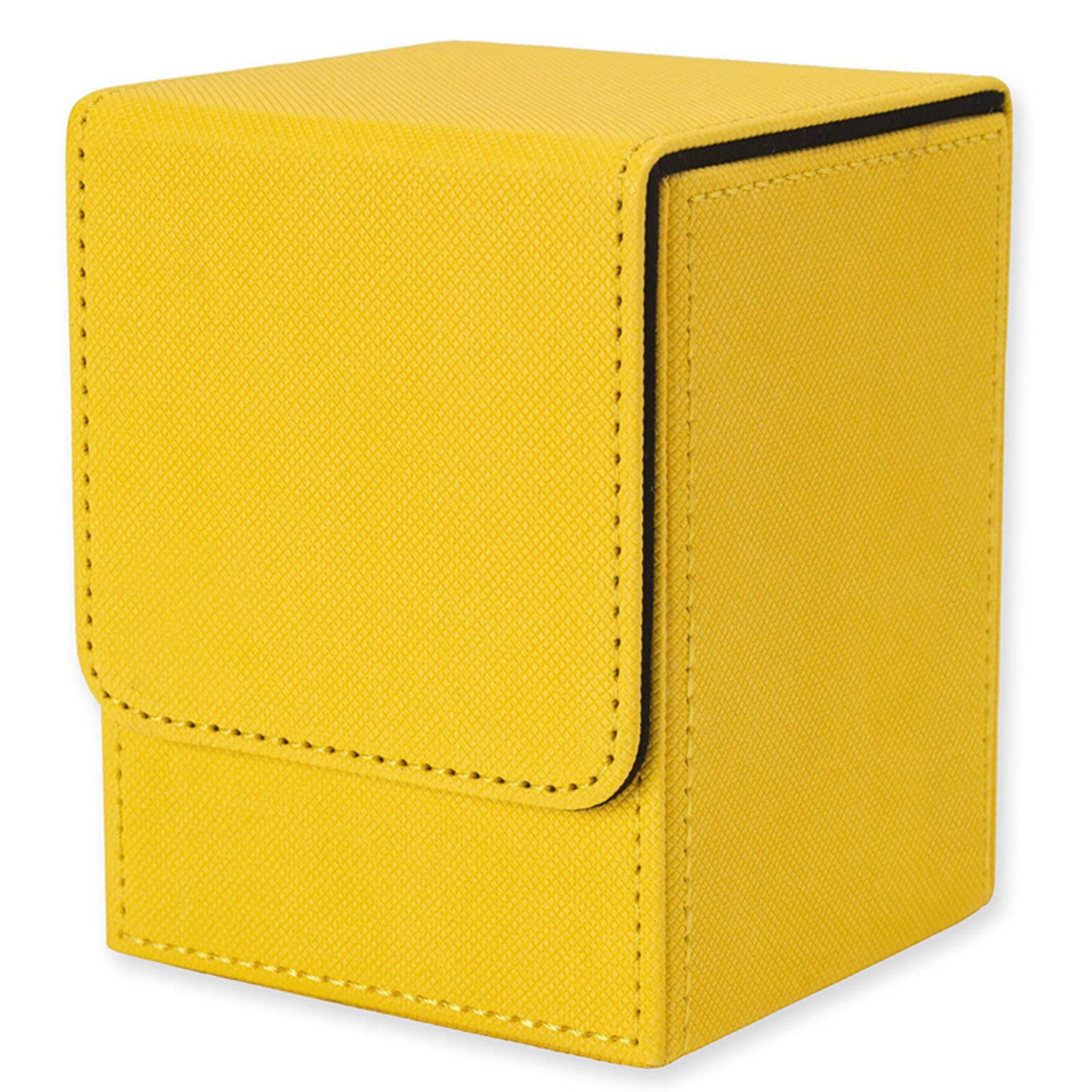 Magnetic PU Leather Card Box, custom desk accessory with logo imprint 4