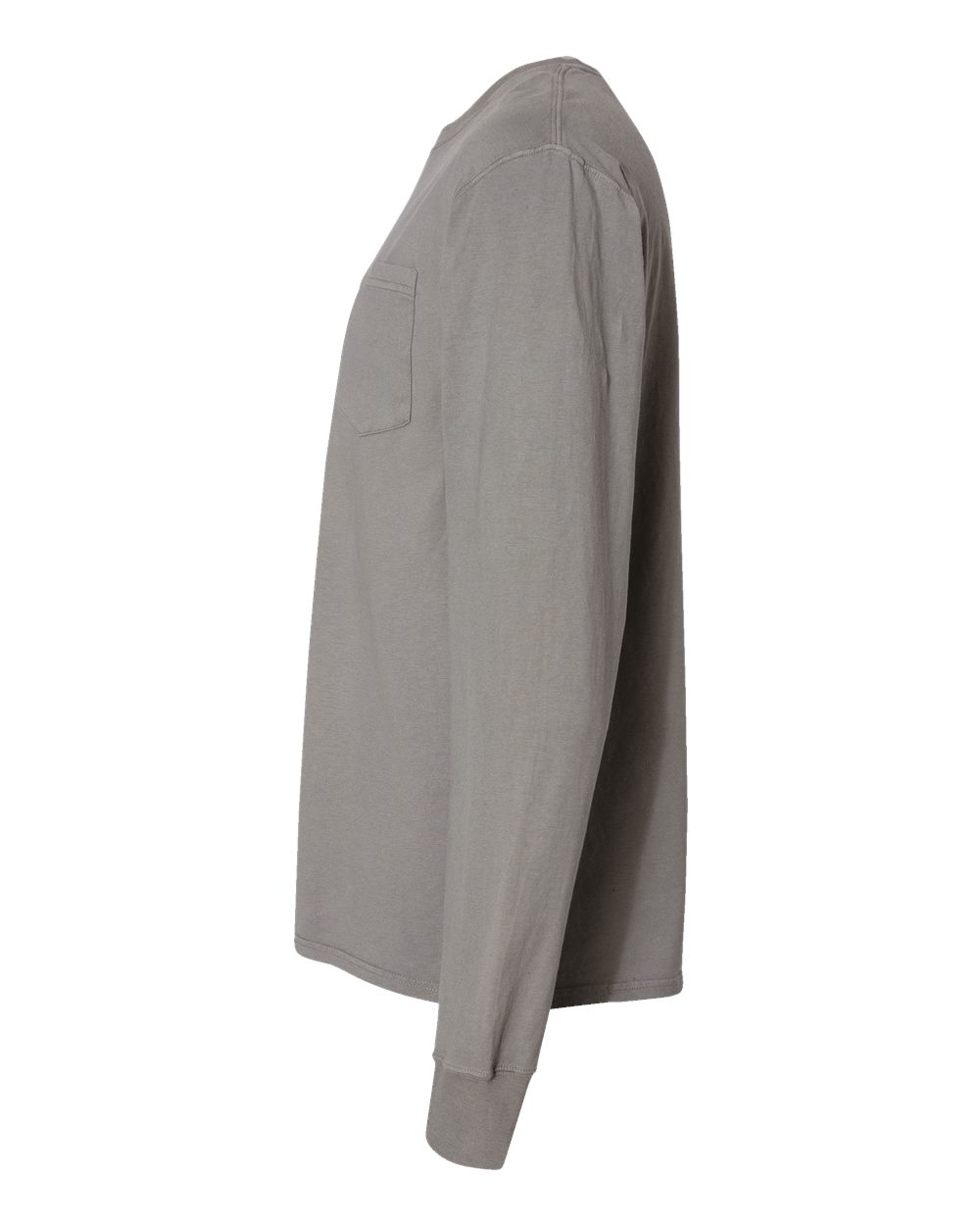 Unisex Garment-Dyed Long Sleeve T-Shirt With a Pocket - GDH250 105