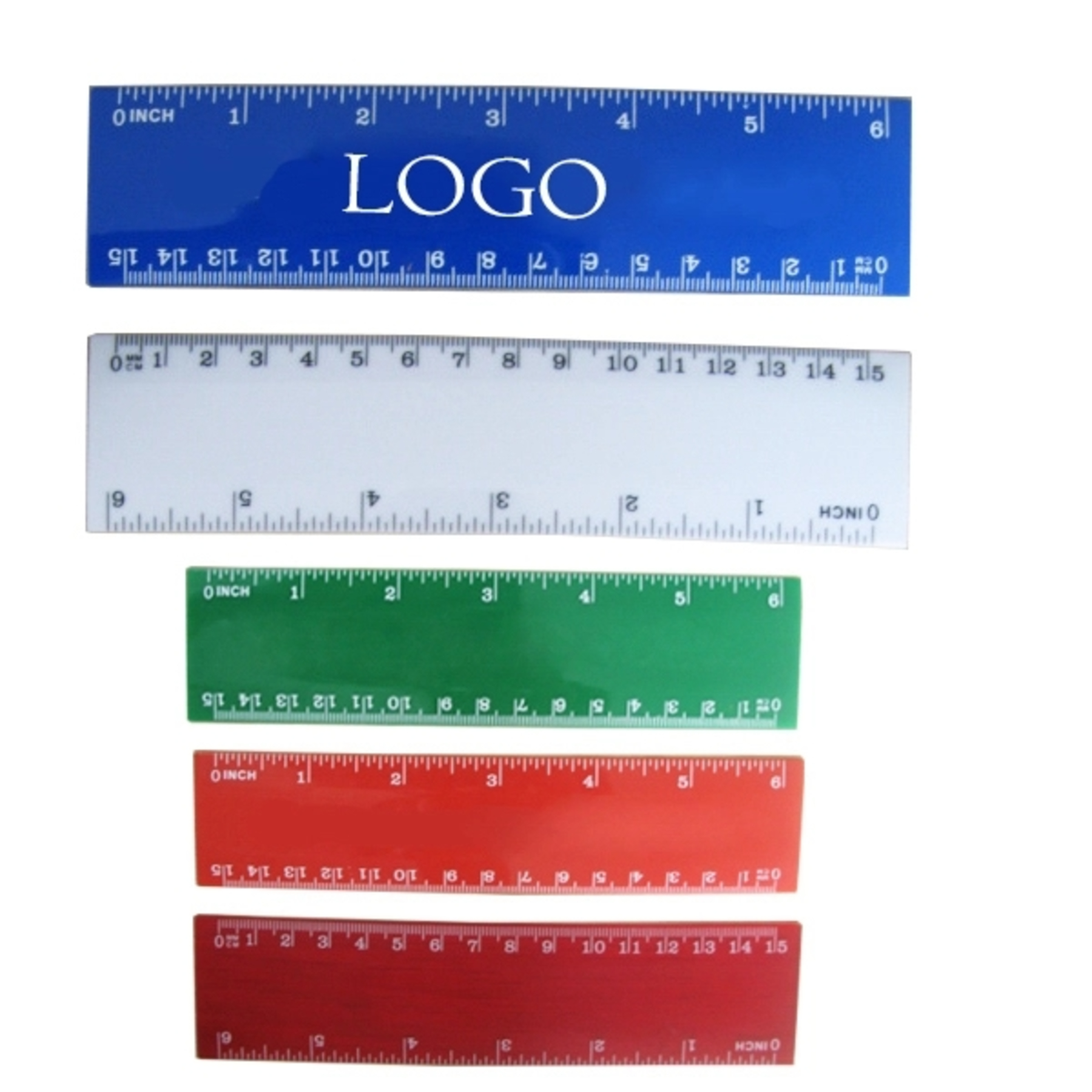 6-inch Plastic Ruler 2