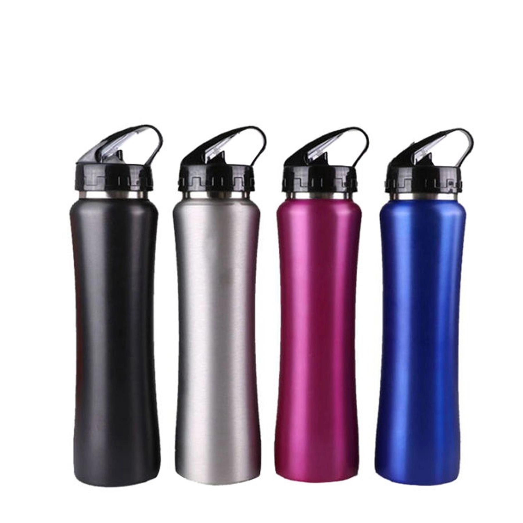 25 Oz. Single Wall Metal Sport Bottle with Straw, custom water bottle with logo imprint 4